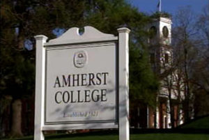 Amherst College Sign