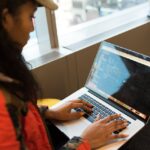 woman coding computer science