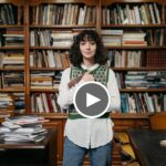 student thinking of academic subject