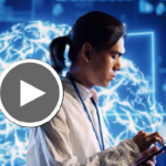 student studying AI