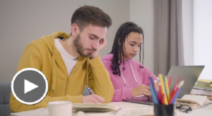 student editing essays for cliches