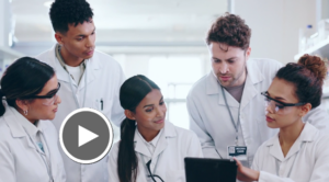 high school students in summer program research