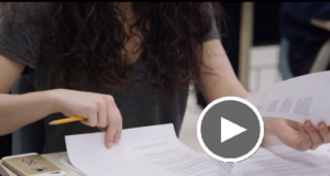 student choosing AP courses