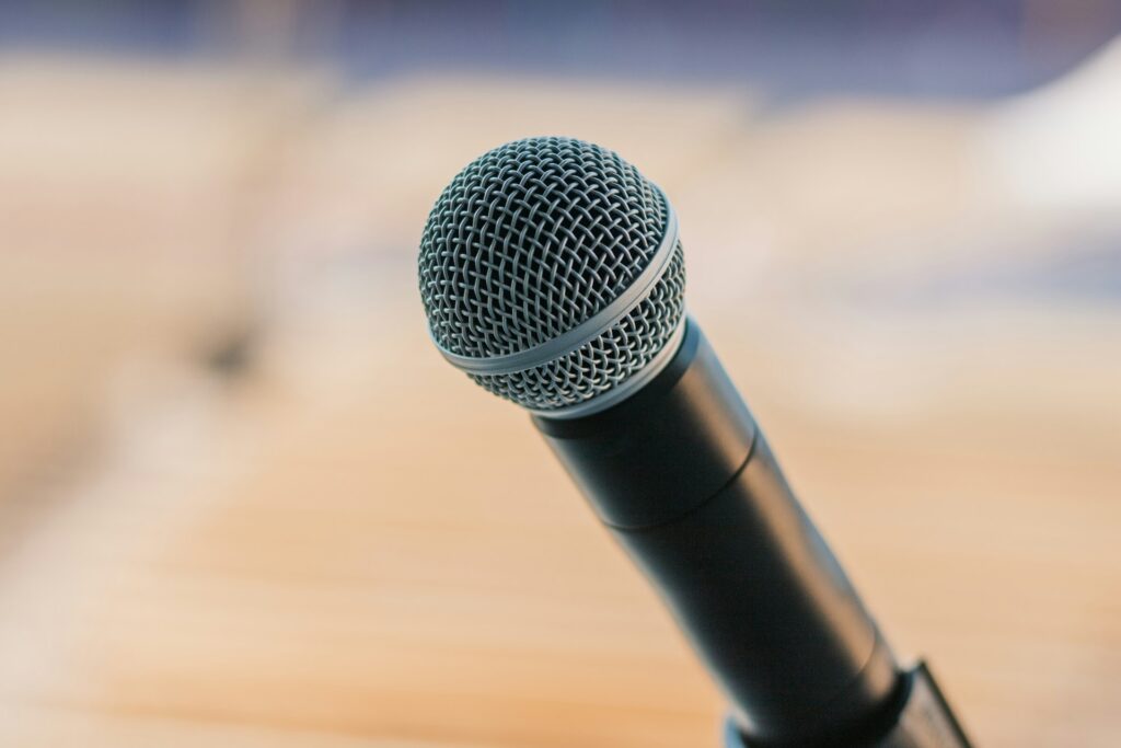 microphone for forum